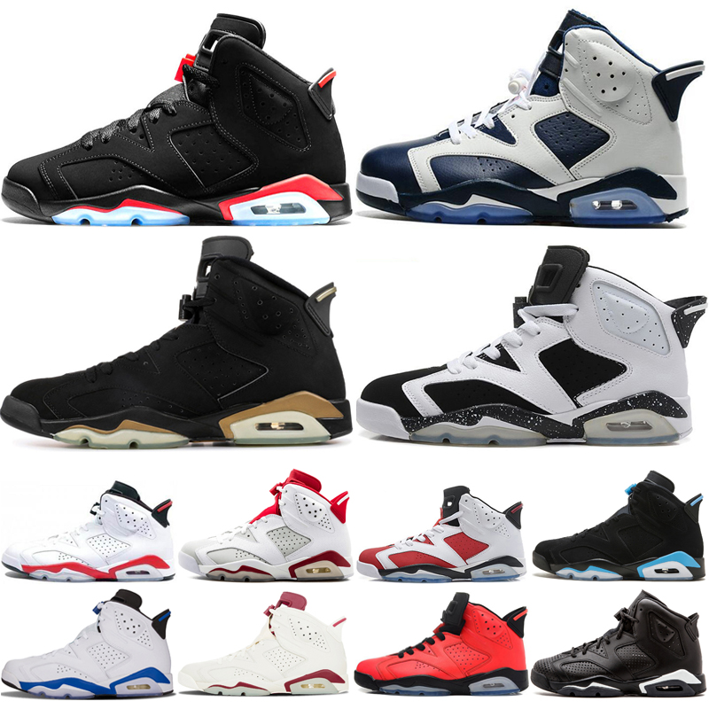 

men Infrared 6 6s Basketball Shoes mens DMP UNC Alternate Black Cat Angry bull Oreo Carmine trainers sport sneaker