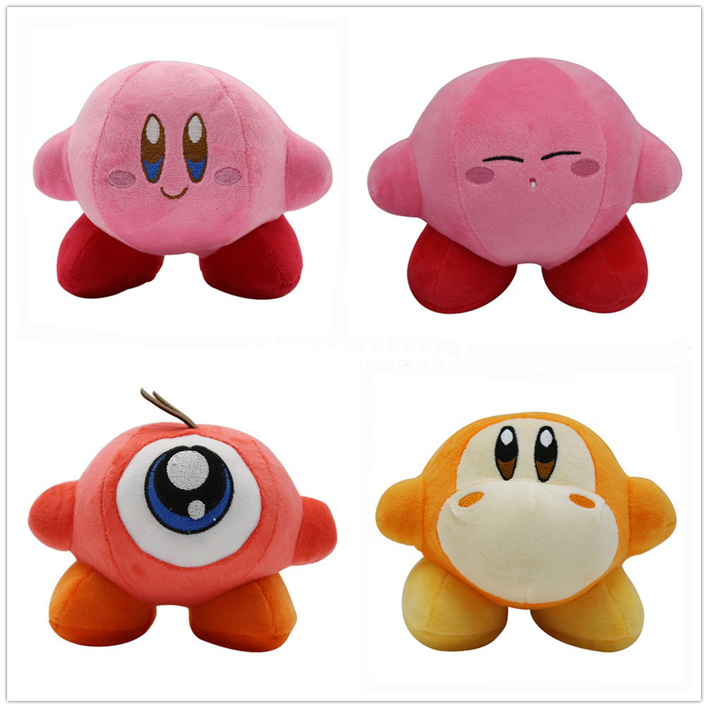 Kirby Adventure Kirby Soft Plush Toy Doll Figure Stuffed 5 inch Kids Gift