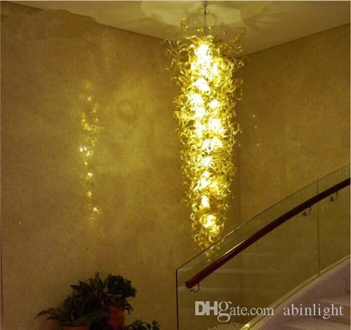 

Hot Sale Hand Made Blown Glass Chandelier Italy Designer Glass Lighting Luxury Crystal Art Decor Chandelier