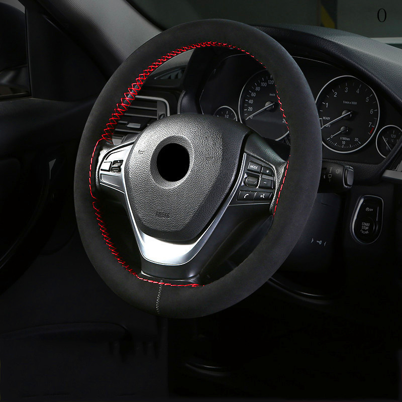 

Car Steering Cover 38cm Auto Accessorie for KIA Forte Niro Optima K5 2013 Sorento Soul 2016 Stinger Veloster Accessories