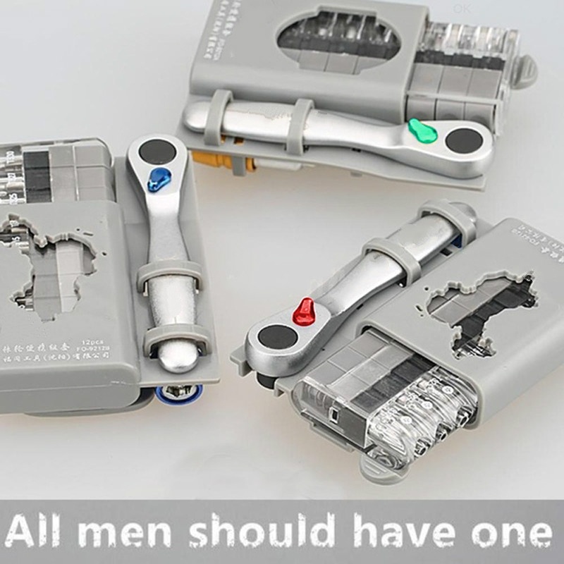 

Portable Mini Ratchet Wrench Screwdrivers Straight And Cross Screwdriver Convenient To Use Tools, Ratchet Wrench, Screwdriver