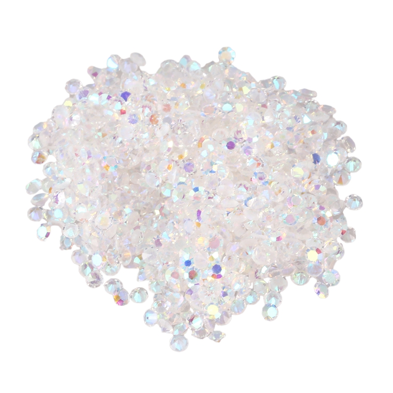 

1440Pcs Micro Diamond DIY Nails Rhinestones Crystal Flat Back Non Hotfix Rhinestones Need Glue Nail Art Decoration Cosmetics