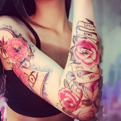 Distribuidores De Descuento Brazo De Tatuajes De Flores Brazo De Tatuajes De Flores 2020 En Venta En Dhgate Com