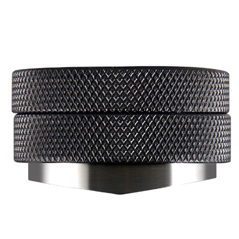 

Coffee Tamper 58.35Mm Stainless Steel Convex Base Adjustable Grip Handle Bean Barista Espresso Tamper Palm Pressure Kitchen Tool