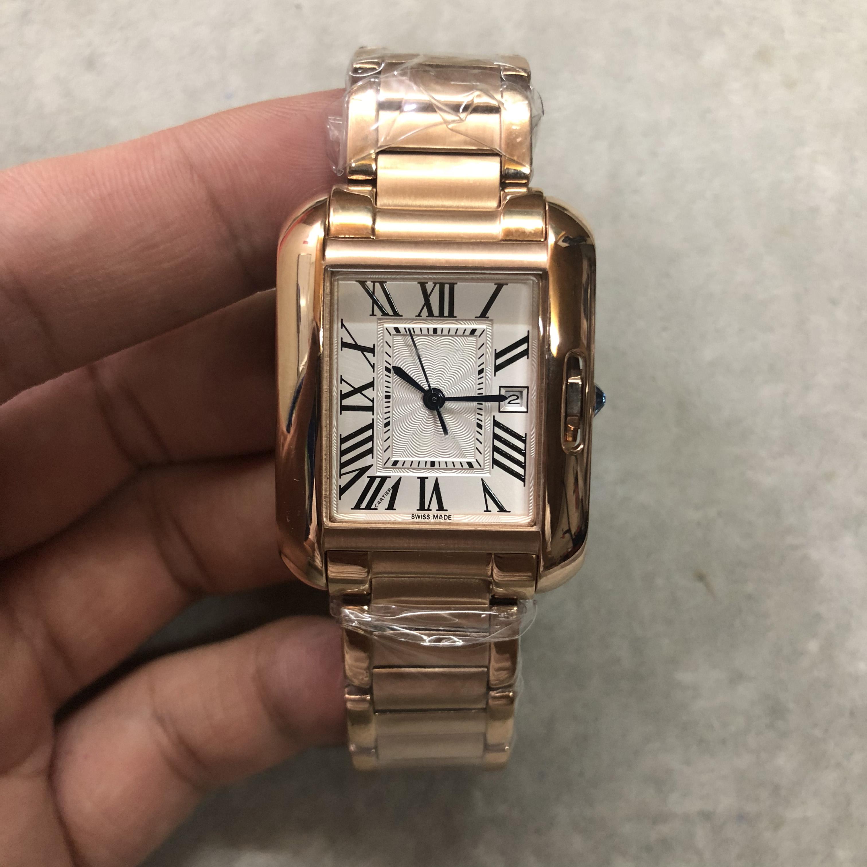 

Hot Sale Luxury Mens Watches Tank Series W5310002 41MM dial 24K Rose Gold 3A Automatic Mechanical Watch Designer Watch Wristwatch