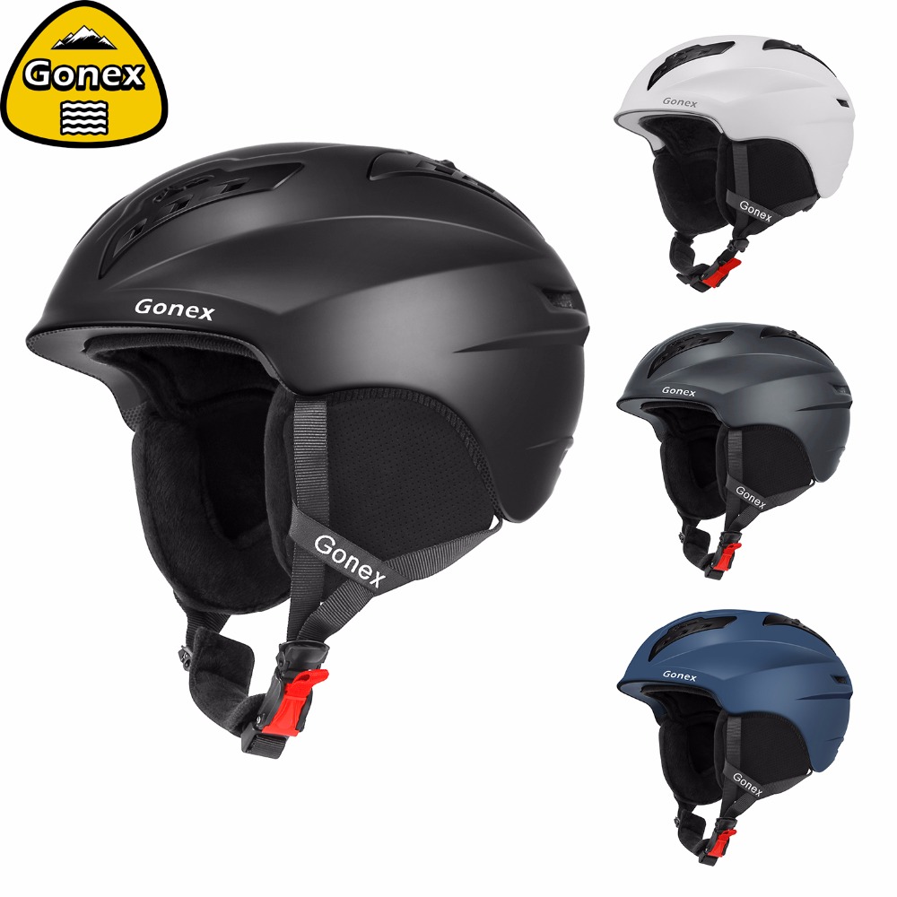 Gonex 2019 Fashion Ski Helmet with Safety Certificate Integrally-molded Snow Snowboard Helmet for Winter Sports Skiing Men Women-image-1034926151