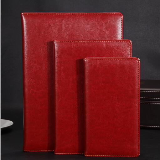 

HOT Free shipping Wholesales Office supplies wholesale creative diary book multi-standard Notepad imitation leather business notebook