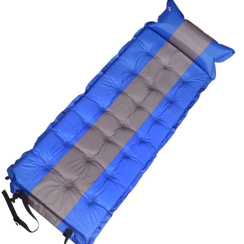 

Inflatable Mattress Ultralight Sleeping Pad Portable Single Camping Mat Air Mattress Folding Bed Travel Sleeping Mat with pillow