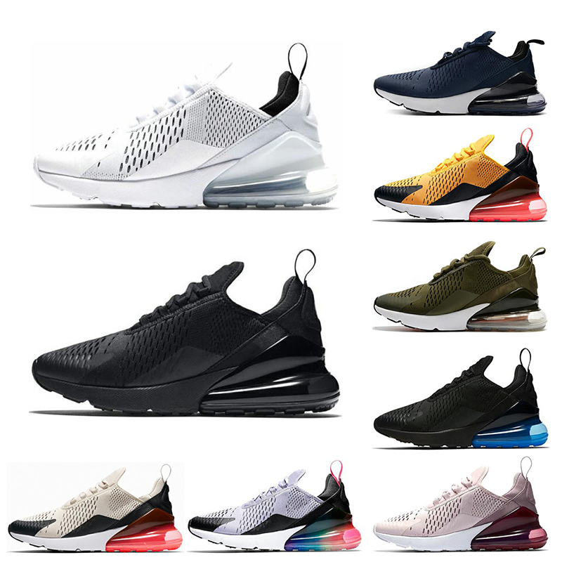 nike air max airmax 270 Nouveau Mens Femmes Chaussures De Course Triple Blanc Noir Lumière Os Os BARELY Rose TFY Vibes Tigre Femmes Sports Sneake