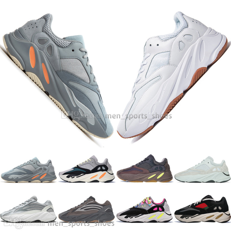 

With Box Cheap Kanye West 700 Inertia Mauve Salt 700s V2 Static Geode 3M Mens Running shoes for men Women sports sneakers 5-11.5, #02 wave runner