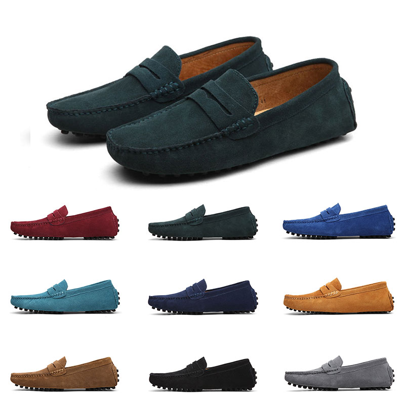 

2020 Large size 38-49 new men's leather men's shoes overshoes British casual shoes free shipping Espadrilles twenty one, #02