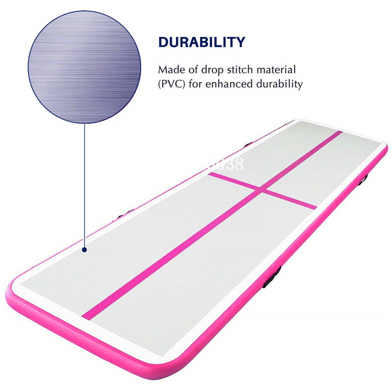 

sport 3x1x0.1m(9.8ft*3.3ft*0.33ft) inflatable tumble track trampoline air track taekwondo gymnastics inflatable air mat