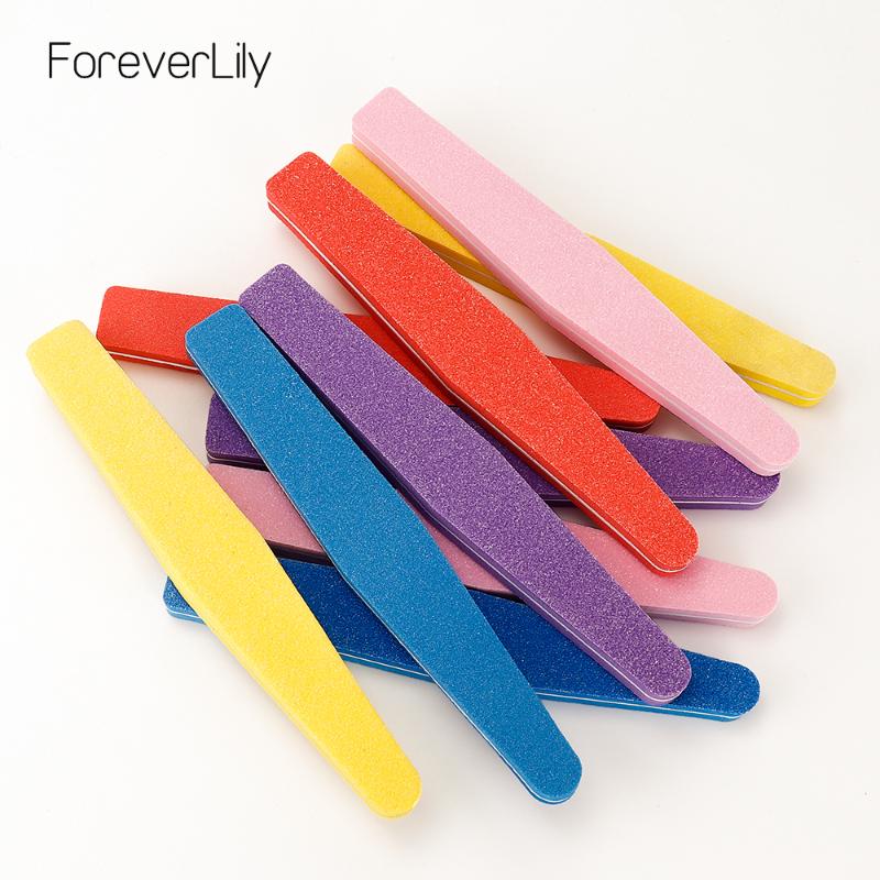 

5 PCS Mix Color Nail File Sponge Bar Nail Sanding Sponge Buffer Polishing Bar Buffing Manicure Pedicure Tools