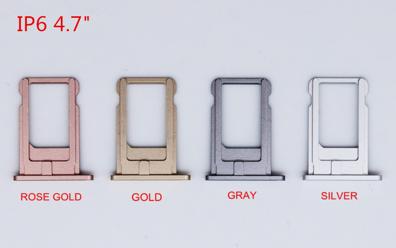 

Free DHL New Sim Tray for iP 6 6Plus 6S 6S Plus 7 7 Plus 8 8 Plus replacing the original old tray