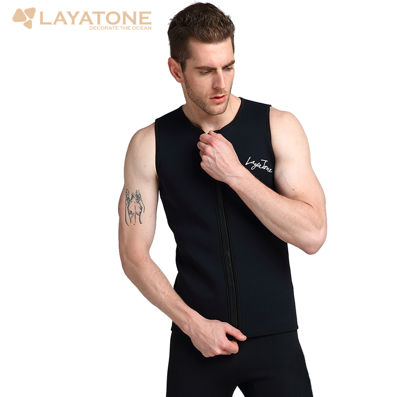

LayaTone Wetsuit Set Adults 3mm Neoprene Suit Top Shorts Men Swim Snorkel Surf Scuba Diving Suit Shots Wet Suits Vest Women