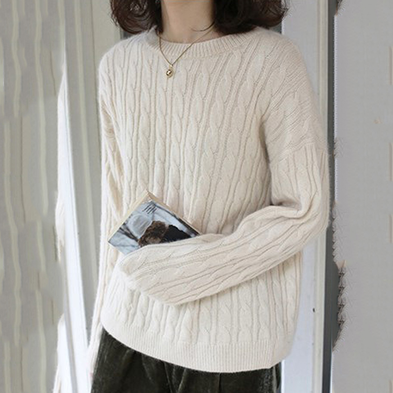 

2020 autumn women basic long sweater solid casual jumper pullovers long sleeve loose o neck pull femme ladies tops sueter mujer, Green