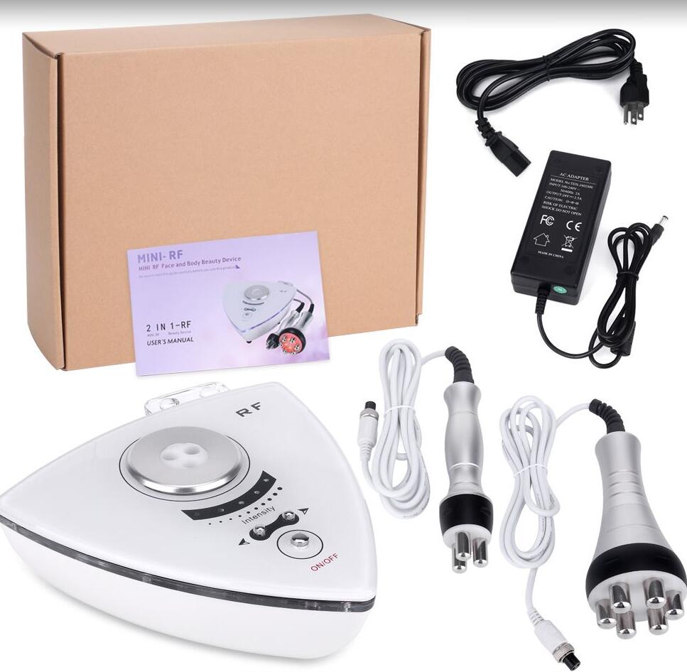 2 IN 1 RF Lifting Machine For Body Face Eyes Skin Tightening Face Lift Skin Rejuvenation Wrinkle Removal Home Use RF Salon Equipment