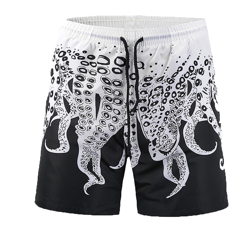 

Swimwear Men Swimming Trunks Mens Swim Briefs Trunks Board Pants Beach Shorts Swimming for Men 2019 New Clothing, Black