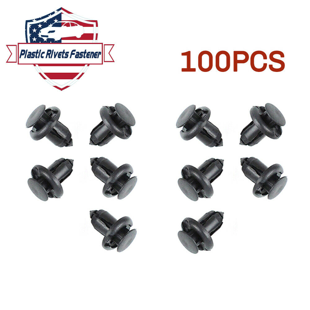 10x Stoßfänger Schraube Halter Clip 9mm Loch Befestigung Fest Kotflügel TOYOTA