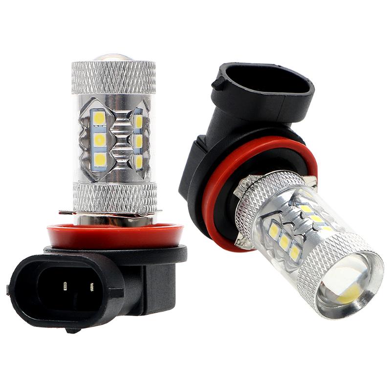 

LEEPEE 1 Pcs H8 H11 9005 9006 720 Degree Spherical Three-dimensional Auto Fog Lamp LED Car Headlight Running Light 50W
