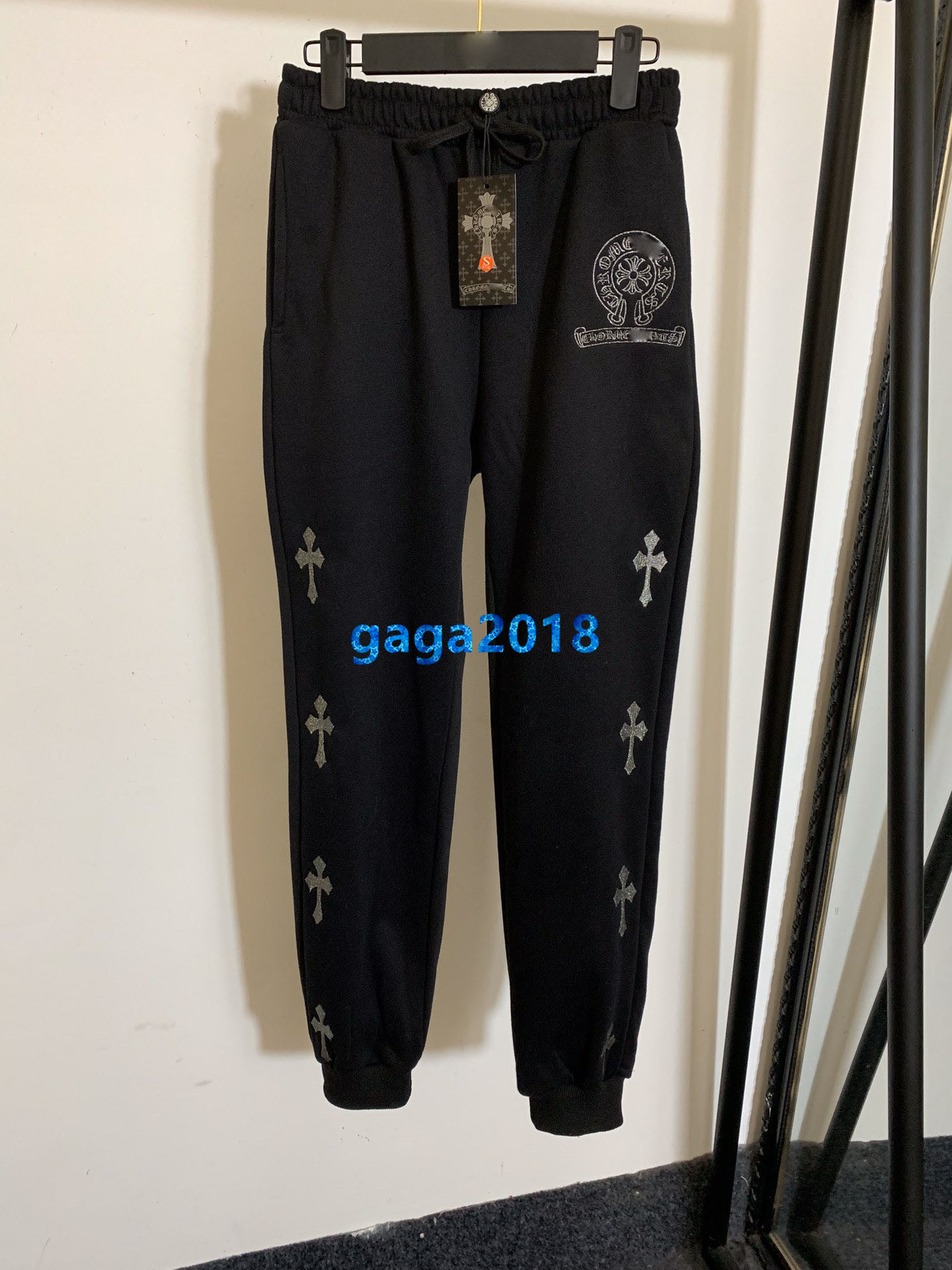 GAGA Mens Long Pants Casual Straight Leg Breathable Loose Trousers