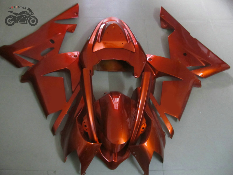 

Customize ABS plastic fairing kits for Kawasaki Ninja 2004 2005 ZX-10R red golden motorcycle Chinese fairings bodykits ZX10R 04 05 ZX 10R, Same as the picture