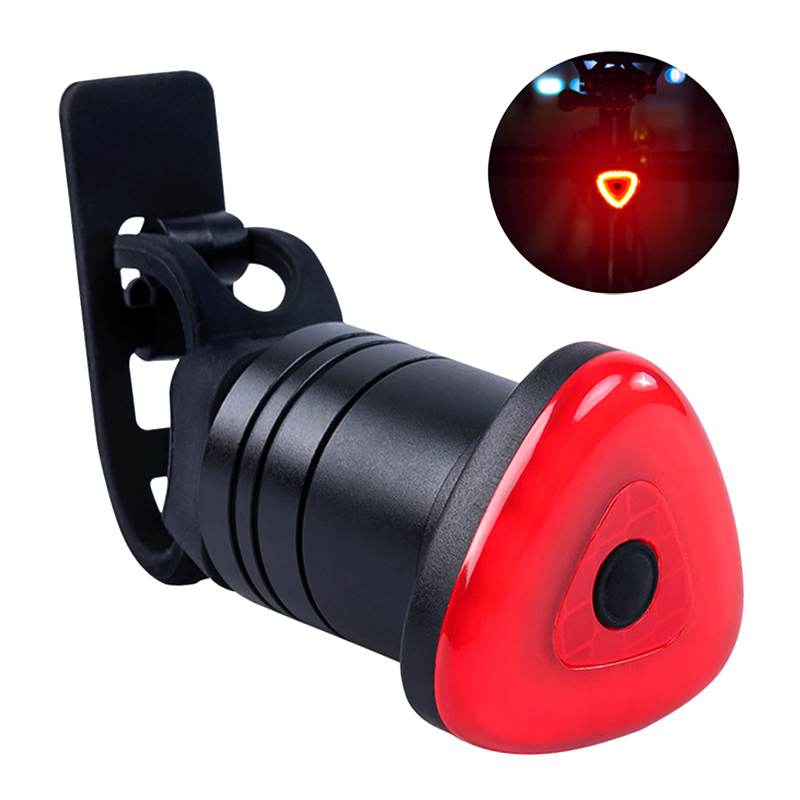 

JLETOLI Smart Induction Biike Light USB Charging Cycling Tail Light Waterproof Brake Mtb Road Bicycle Accessories