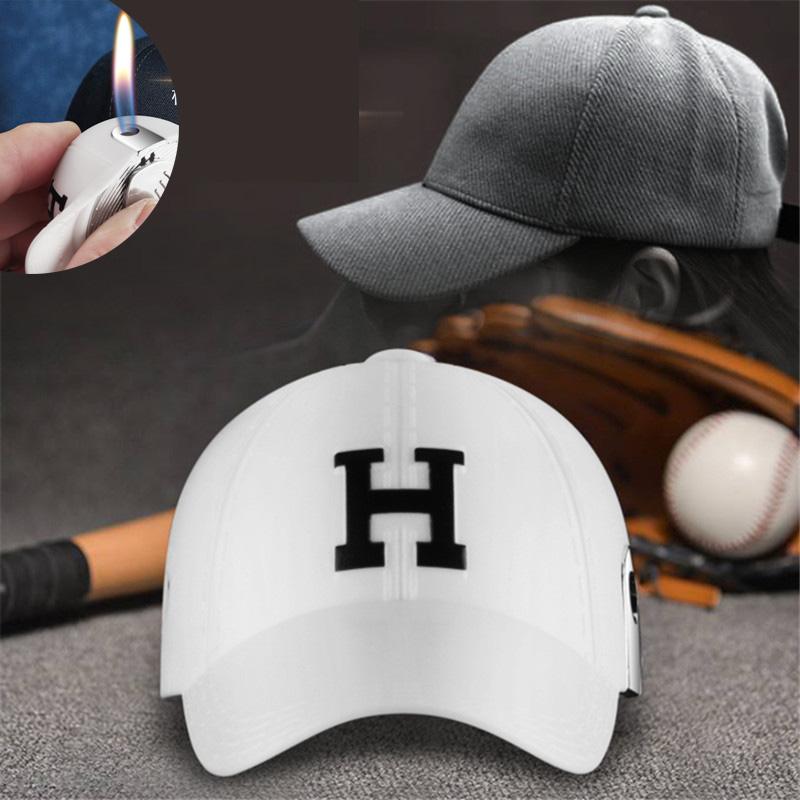 

new Creative Mini Lighter Butane Gas baseball hat Shaped Cigarette Lighters Nice Gift Funny Lighter