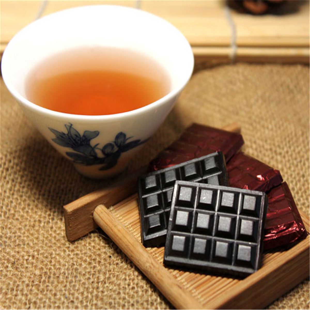 

Hot 5Pcs 2009 Year Shu Puer,Yunnan Resin Pu-Erh,Chinese Puerh Tea Cream Cha Gao