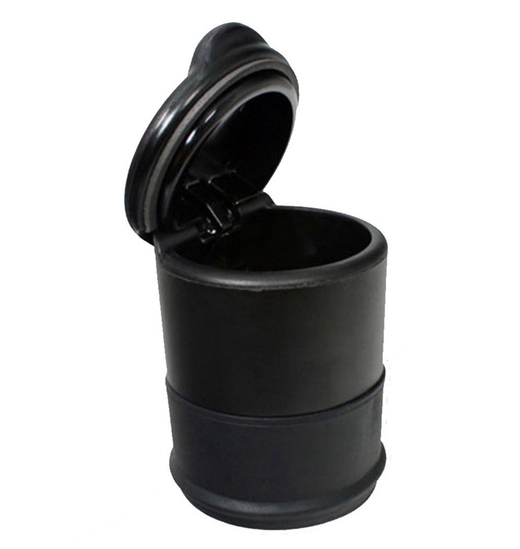 

Black Cigarette Self Extinguishing Ashtray Portable Travel Home Car Auto Holder