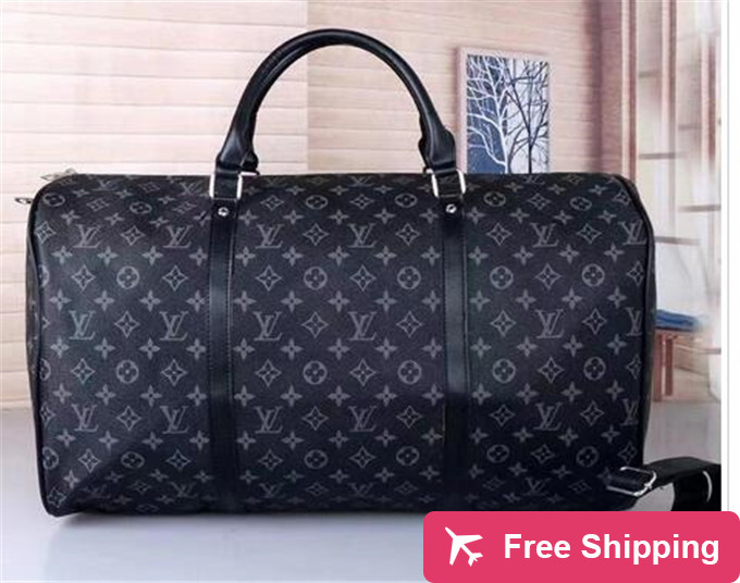 

2020 Men Duffle Bag Women Travel Bags Hand Luggage Designer Travel Bag Men Pu Leather Handbags Large Cross Body Bag Totes 55cm A21