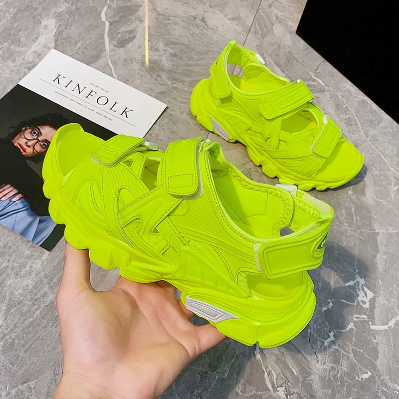 

Women Sandals Wedge Sneakers Summer Shoes Women Beach Sandals Casual Shoes Woman Platform Sliipper chaussures femme 2020 sandale, Black