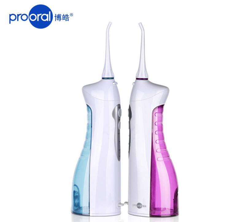 

Prooral oral irrigator 5012 Smart Portable teeth washer IPX7 3color USB charging 4 color Smart control technology