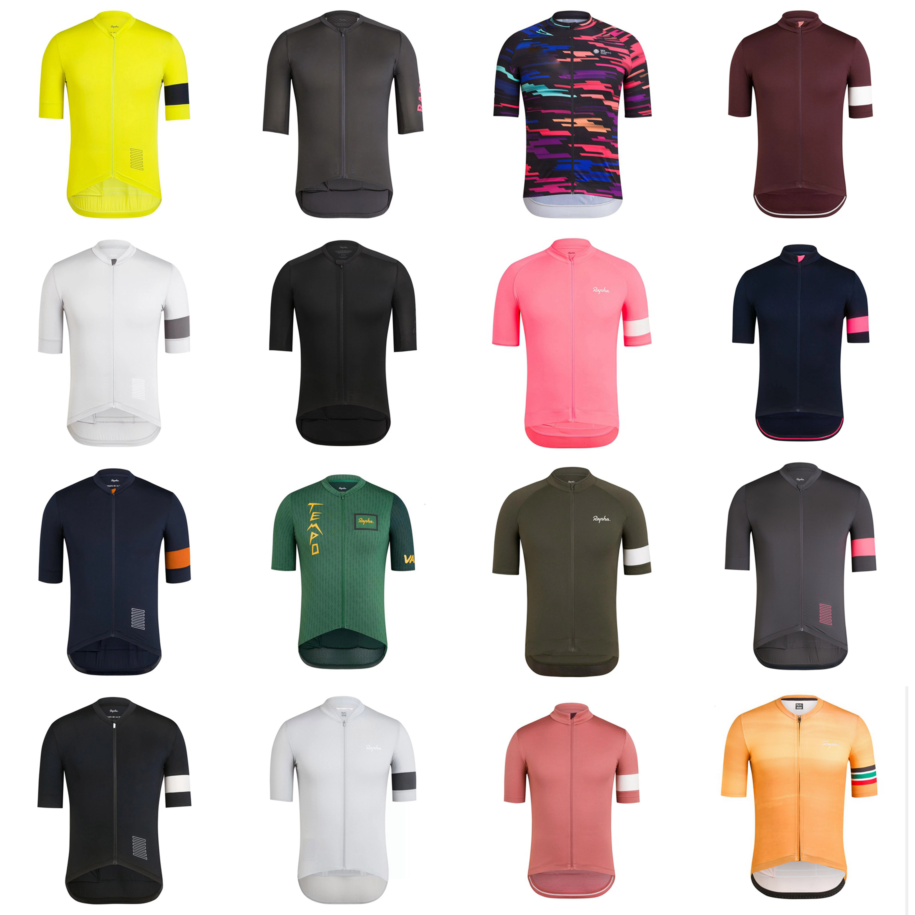 

2020 RAPHA Cycling Bike Bicycle Clothing Mens Cycling Jersey Cycling Clothing Bike Shirt Ciclismo camisa de ciclismo Y20112112, 2a
