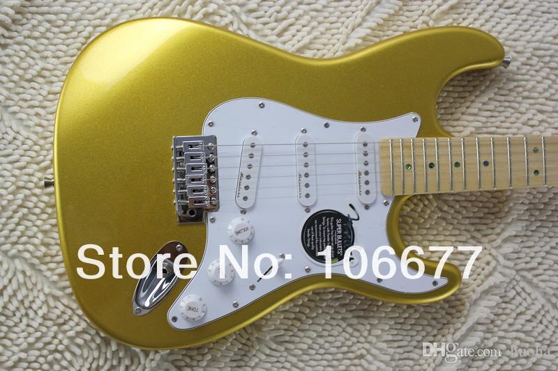 

fend custom shop Stratocaster Body Golden Body Electric with maple fingerboard