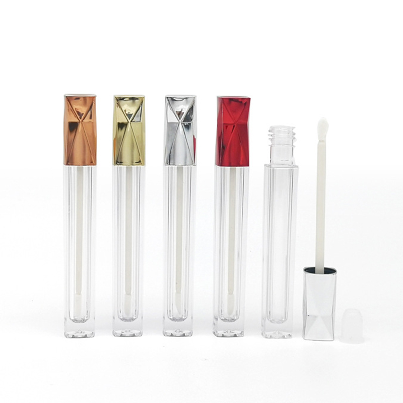 

10/50pcs 5ml High Quality Empty Clear Lip Gloss Tube DIY Empty Lip Gloss Container Transparent Refillable Bottles Lipgloss Tube