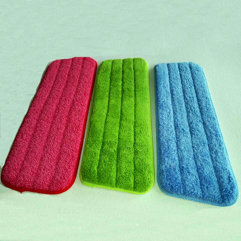 

10PCS/set Fiber Spray Mop Head Floor cleaning cloth Paste The Mop To Replace Cloth Household Cleaning Accessories