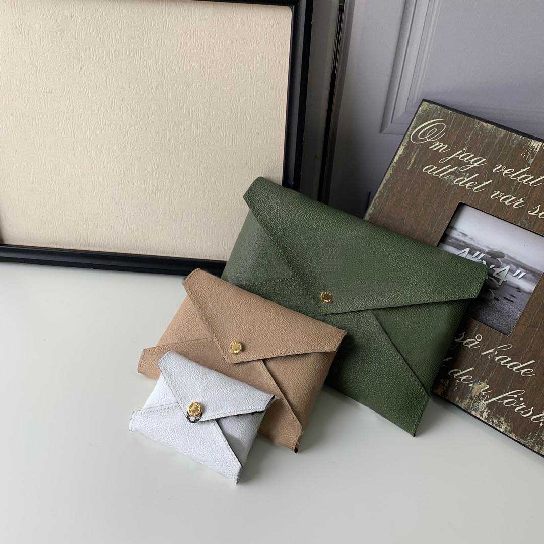 fashion 3 pieces combination designer purse women clutch bag wallet bags pochette kirigami designer luxury handbags purses with box