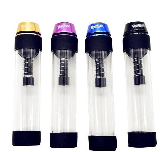 

m420 Steamroll Machine Smoking Pipe Plastic Tank Alloy For Tobacco Dry Herb Herbal Vaporizer Vape Pen Pipes VS 7pipe twisty glass blunt pipe