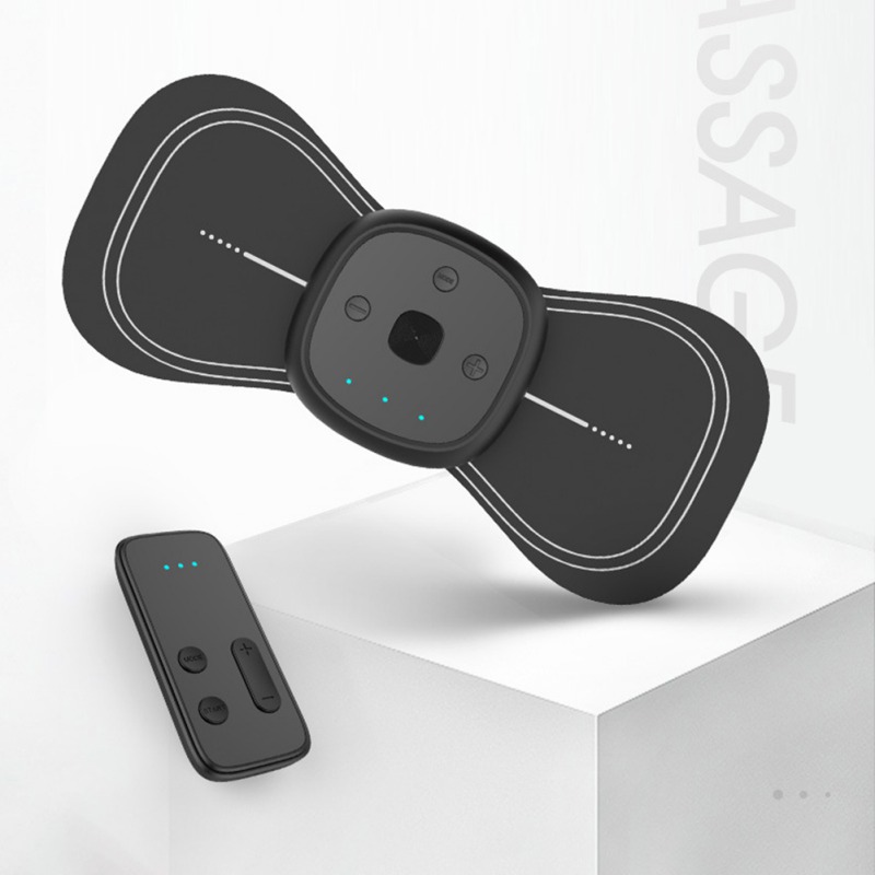 New Portable Ems Mini Electric USB Neck Cervical Massage Stimulator Stickers Physiotherapy Instrument Muscle Relief Pain-image-530819590