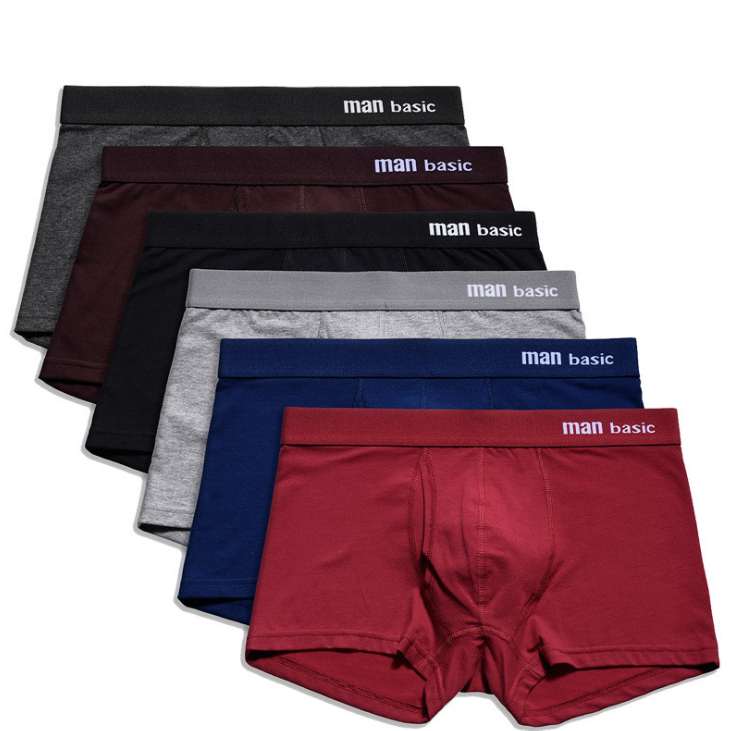 

Fashion mens underwears mens Boxer Shorts mens comfortable Solid Underpants New Fashion