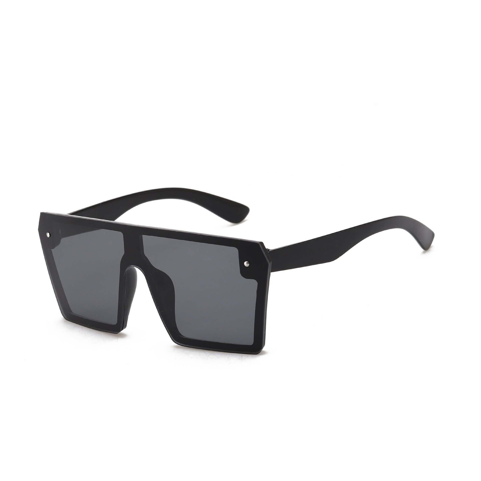 

2020 new large square metal glasses fashion sunglasses men women Bicycle sports Glass Dazzle colour glasses free shipping 1115