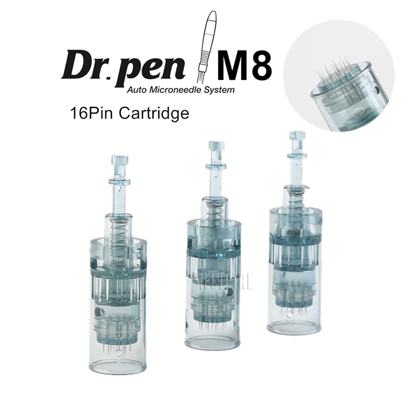 

Dr. Pen M8 Needle Cartridges Electric Derma Pen Bayonet Cartridges 11 16 36 42 Tattoo Needle Dermapen Micro Skin Needling Tip