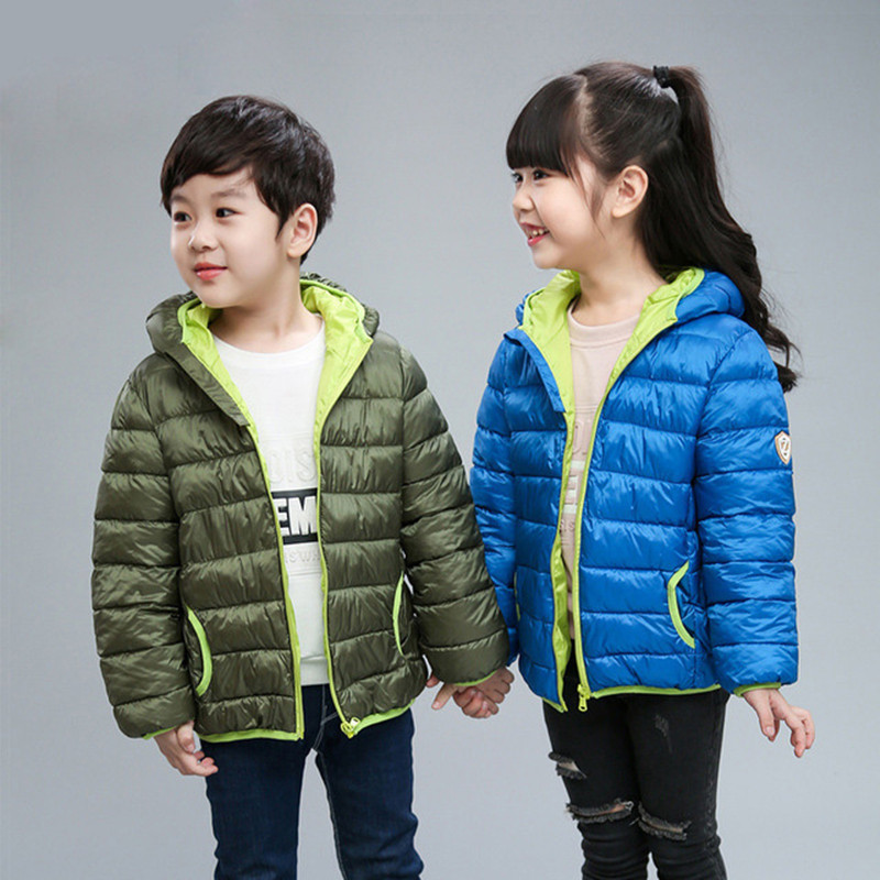 

Autumn Children Hooded Outerwear Boys Warm Jacket Fashion Kids Zipper Coat Clothes Teenager Girls Outerwear Jacket, Multi