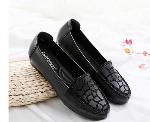 

2019 Women's shoes in Spring and Autumn with New style Low heel round head #101, Blue
