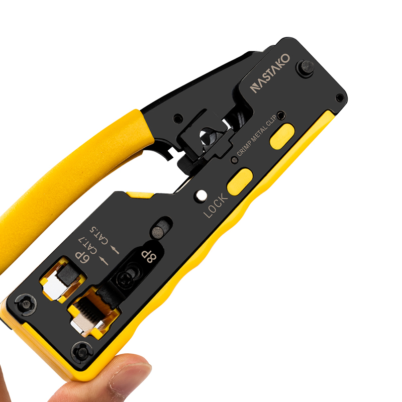 Network LAN Cable Crimper Stripper Cutter Pliers Tester RJ45//RJ11//RJ9 6P DEC 8P