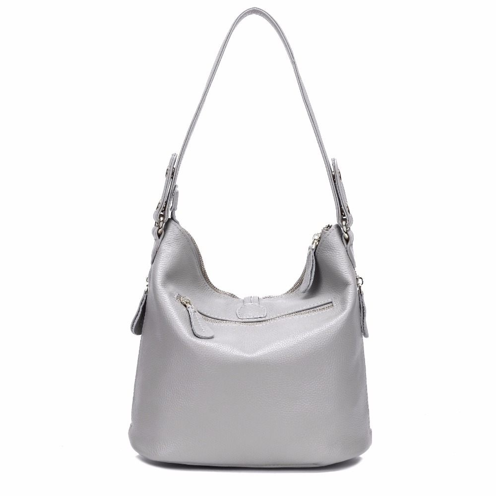 

Designer-Metal Tassel 100% Real Genuine Leather Women Small Shoulder Tote Handbag Ladies Crossbody Bag, Beige
