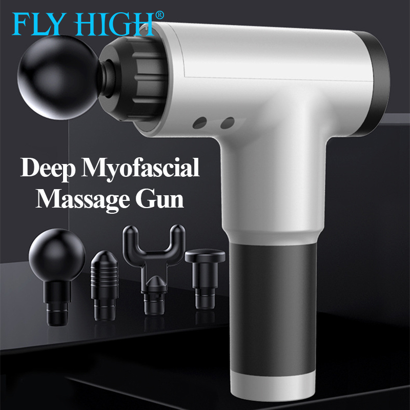 

Massage Gun Muscle Massager Electric Muscle Fascia Body Massager Training Exercising Relaxation Fitness Relief Massage Tool