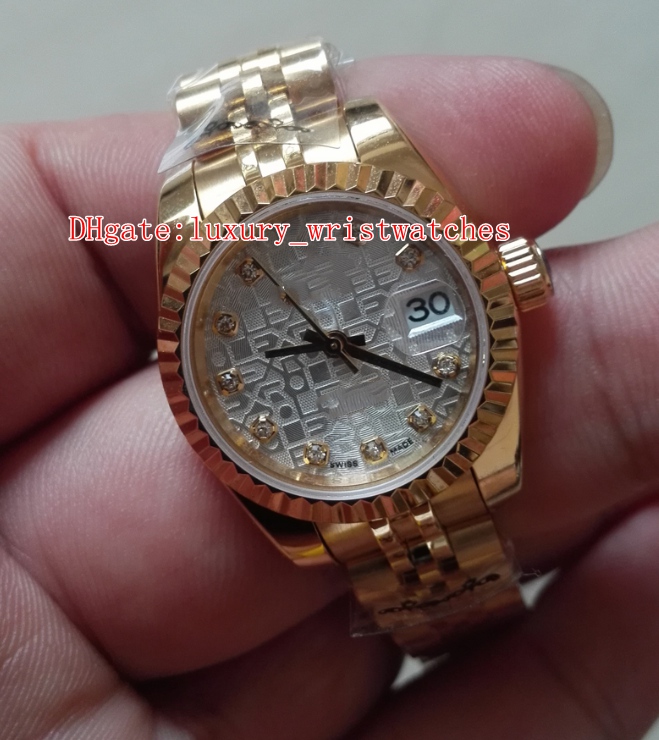 

Topselling Fashion Wristwatches 18K Yellow gold 31mm 36mm 279178 Diamond Luminescent Stainless Mechanical Automatic Ladies Women's watch box Watches, No box papers