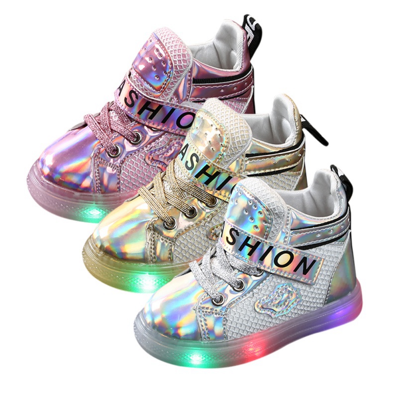 led walk shoes